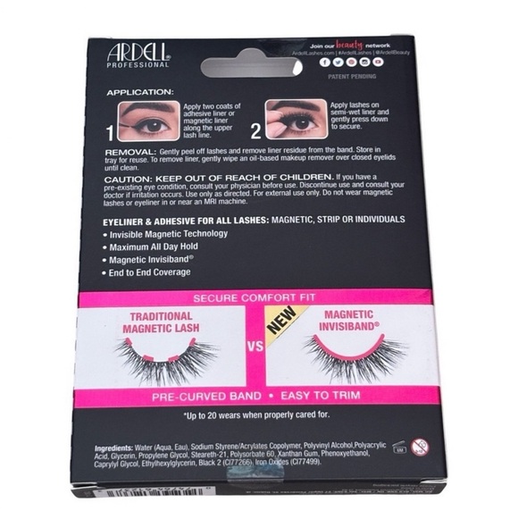 4/$20 Ardell Magnetic MegaHold Liner & Lash Set - Picture 3 of 3